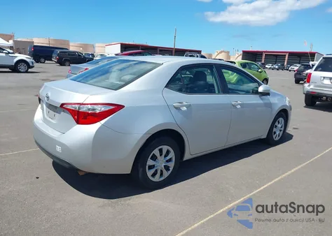 2015 Toyota Corolla L из США, поврежденный, VIN 5YFBURHE2FP333400